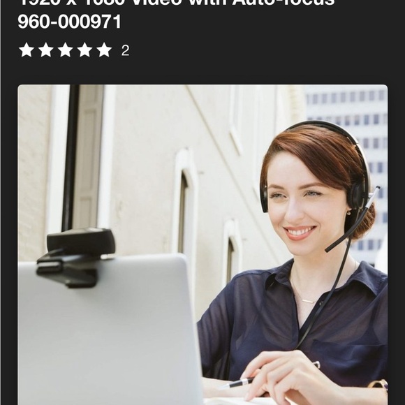 C930e Logitech Black Webcam with Auto-focus - Picture 4 of 5